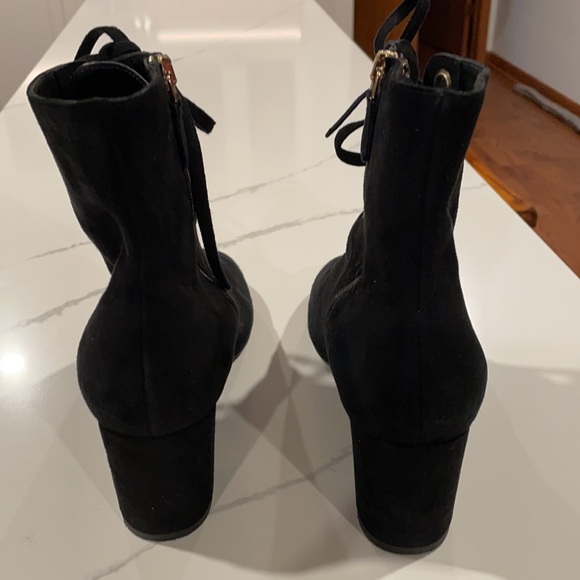 M Grigiarancio LEATHER SUEDE BOOTS - Picture 4 of 9